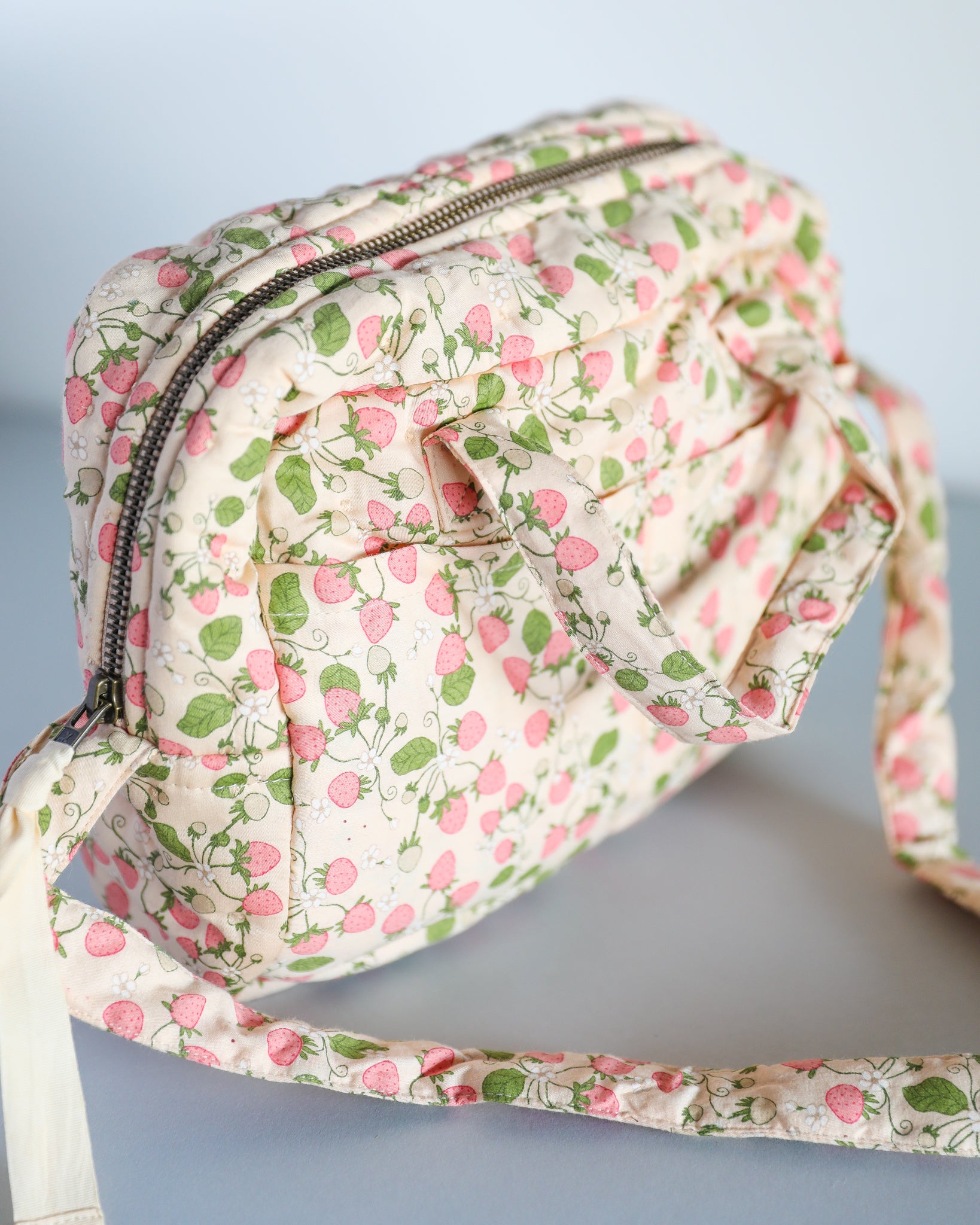 Baby Doll Diaper Bag - Strawberry Fields