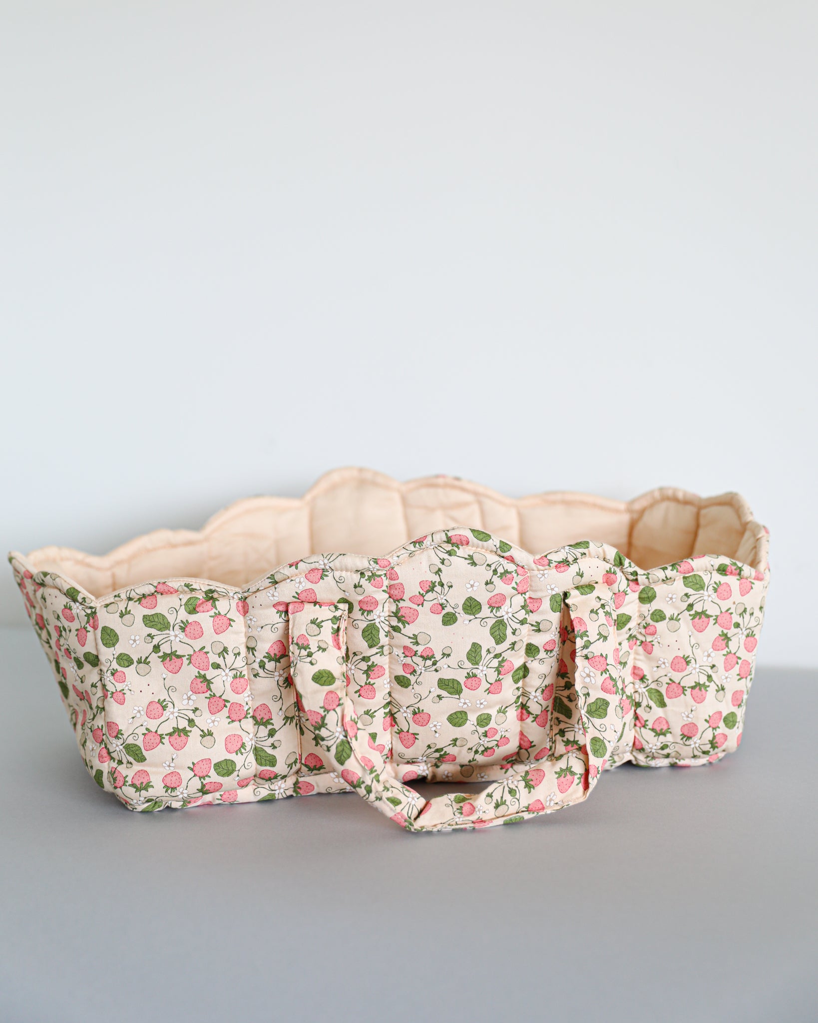 Baby Doll Basket - Strawberry Fields