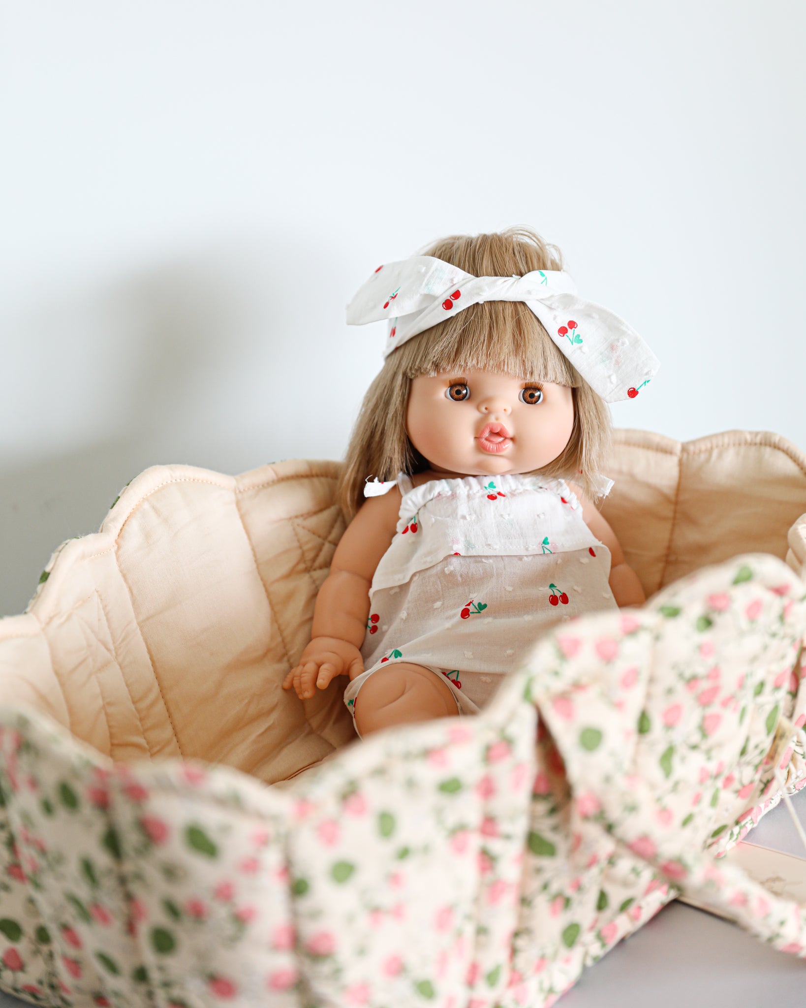 Baby Doll Basket - Strawberry Fields