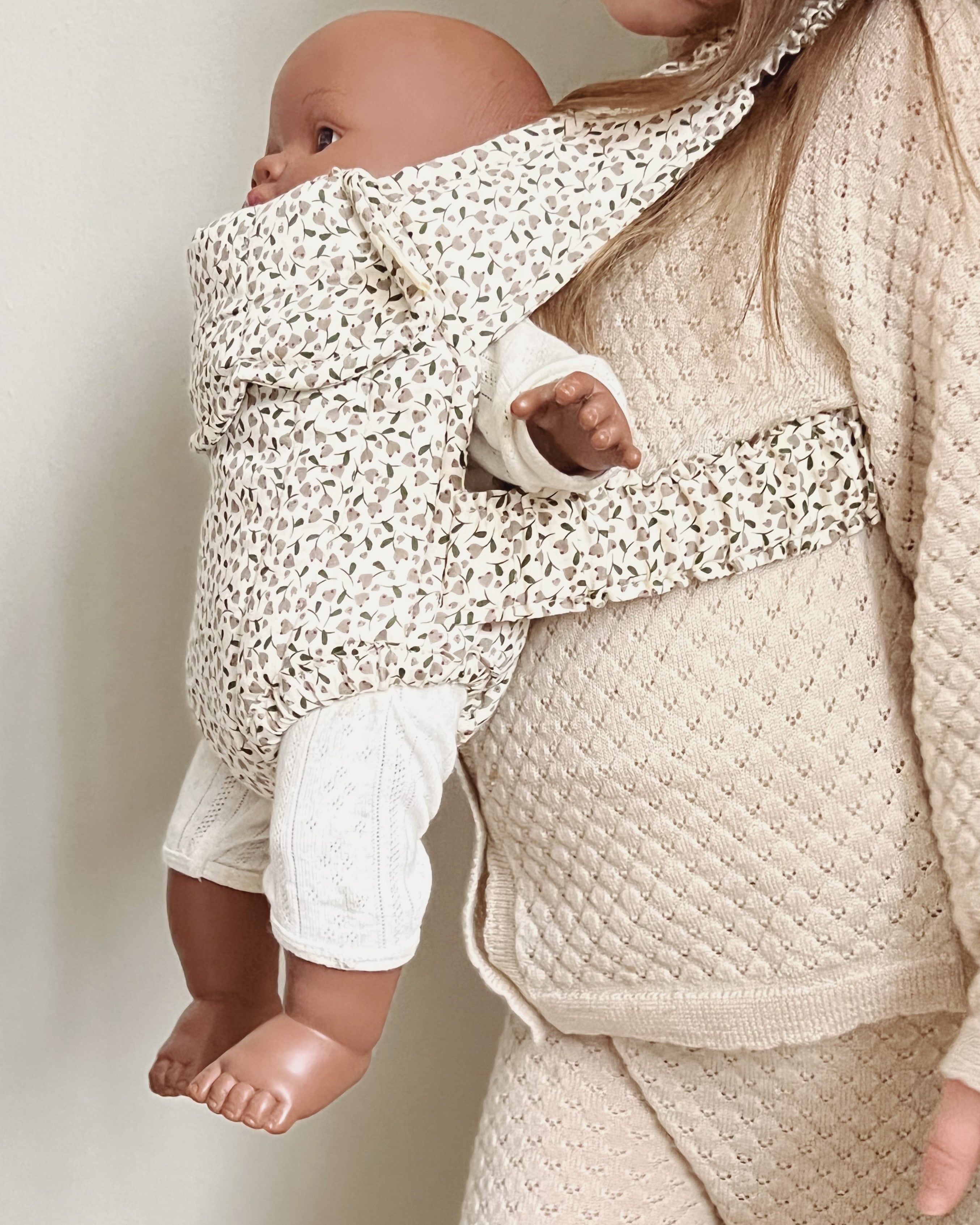 Baby Doll Carrier - Milk Tank Beige – Playroom Collective
