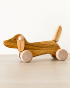 BAJO | Dachshund Puppy Wooden Push Toy