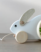 BAJO | Large Hopping Wooden Rabbit - White