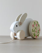 BAJO | Large Hopping Wooden Rabbit - White