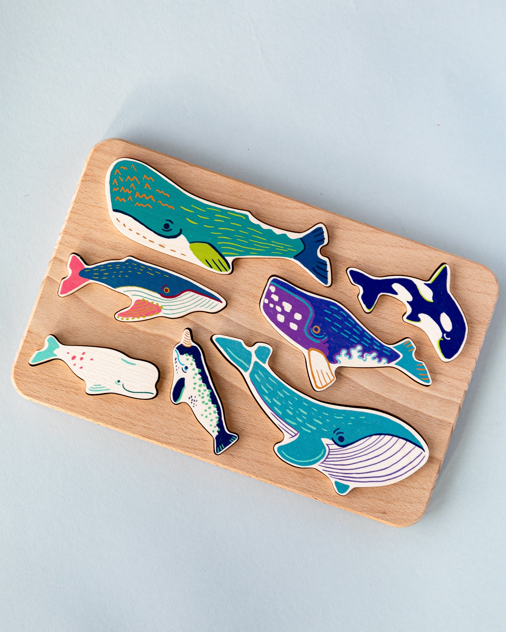 BAJO | Whale Wooden Puzzle