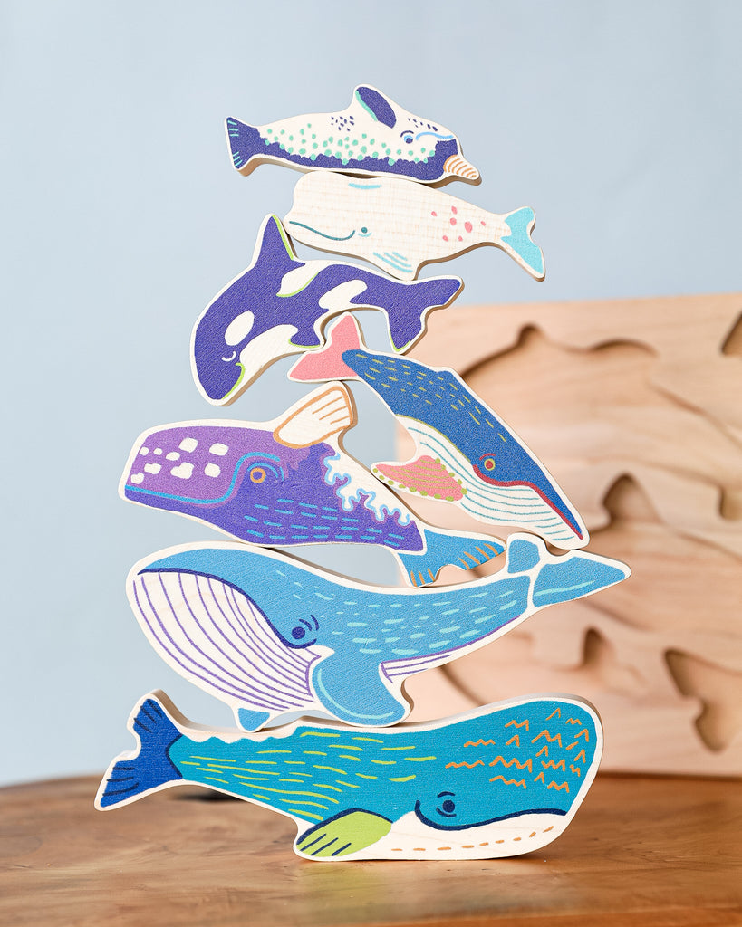 BAJO | Whale Wooden Puzzle