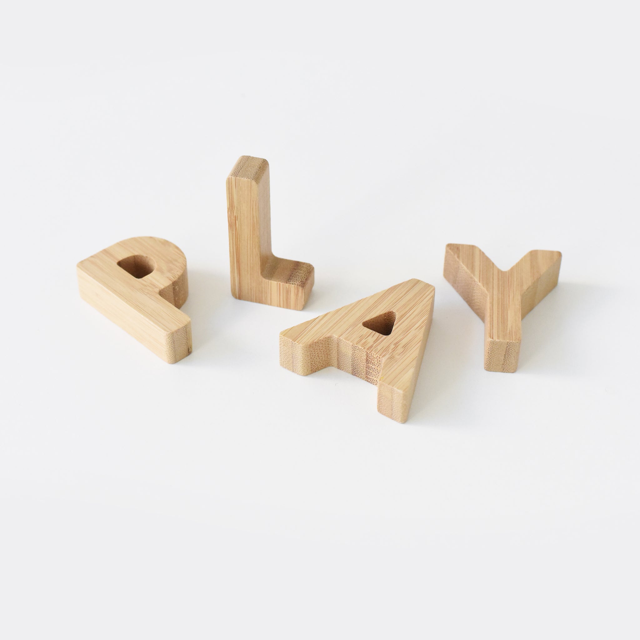 Bamboo Alphabet Letters