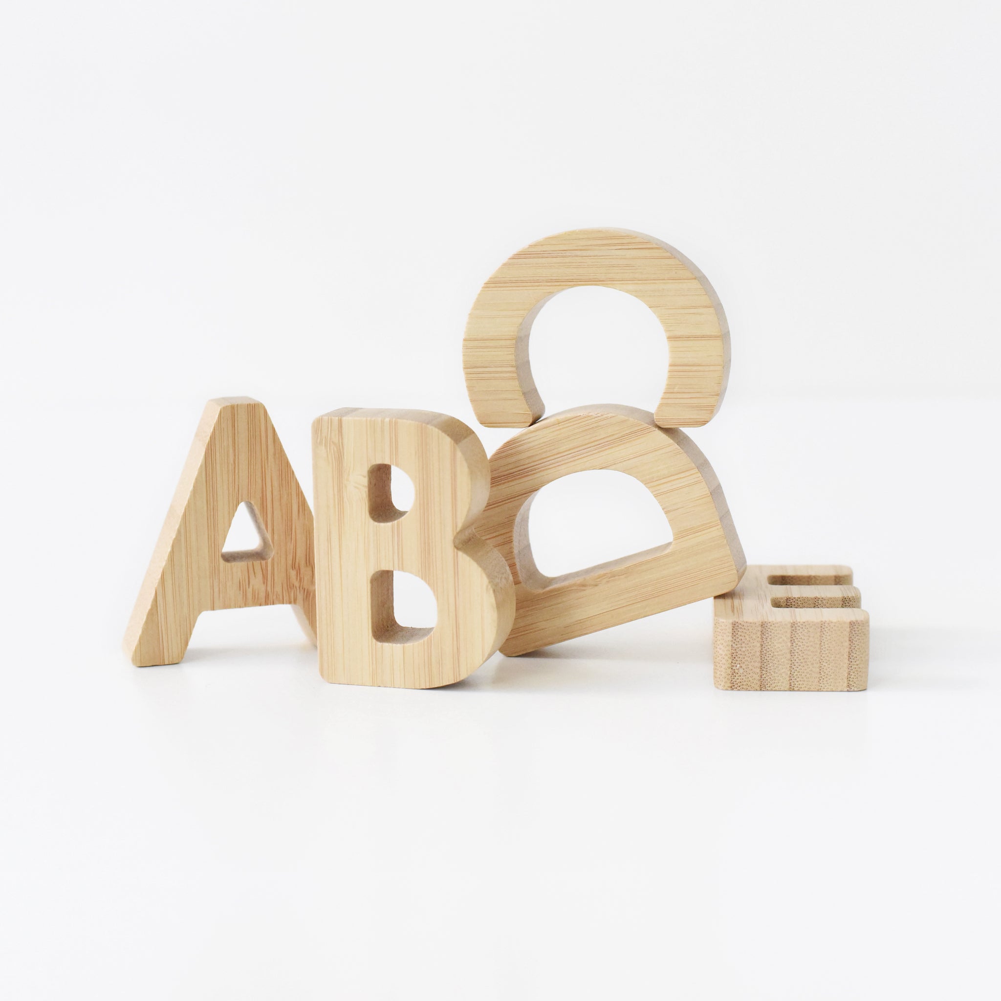 Bamboo Alphabet Letters