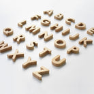 Bamboo Alphabet Letters