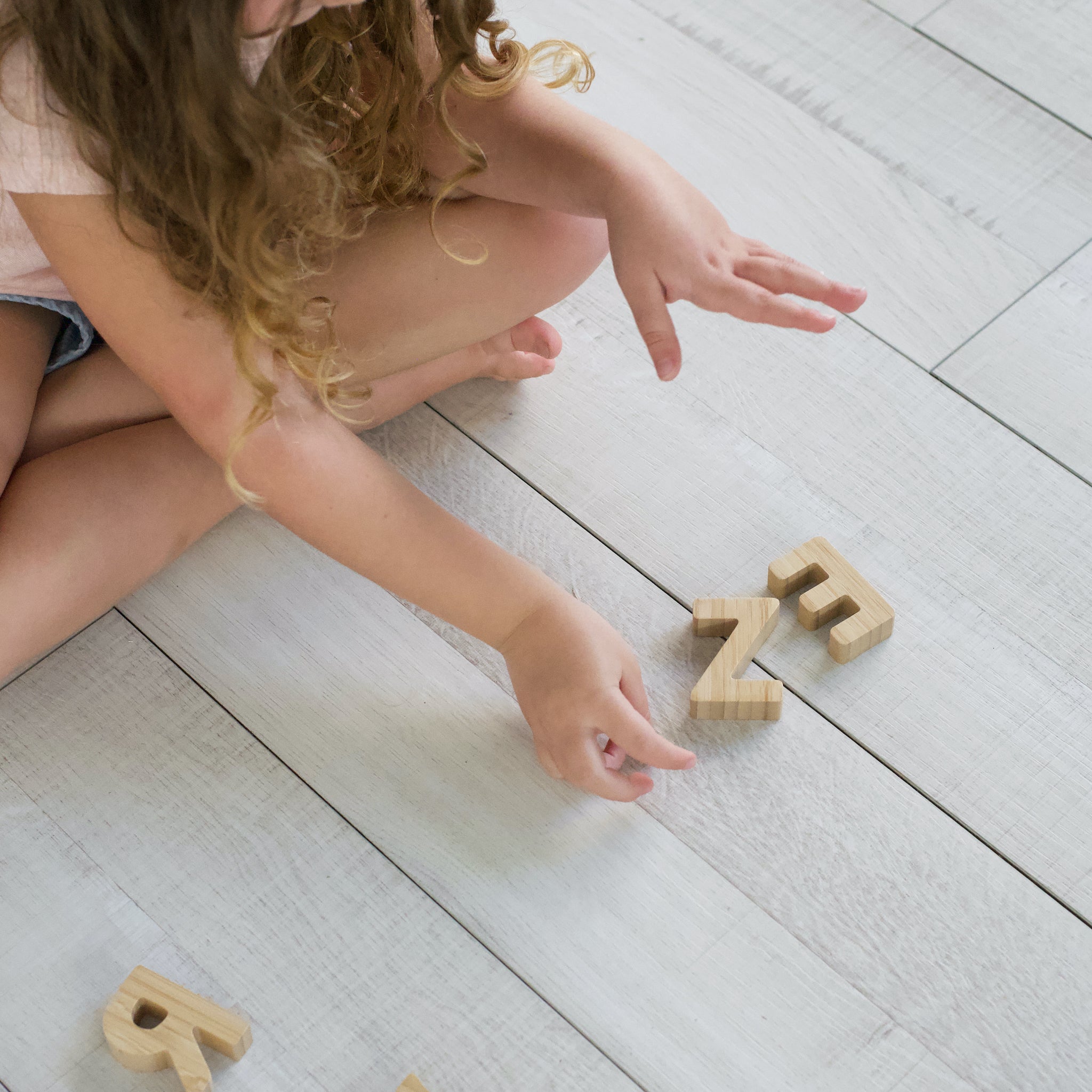 Bamboo Alphabet Letters