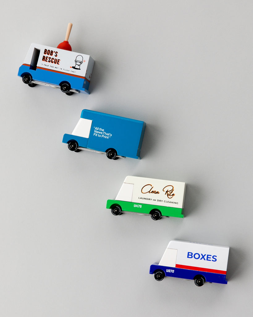 Candylab Toys | Candycar Work Vans