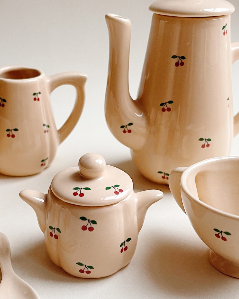 Ceramic Tea Play Set - Cherry