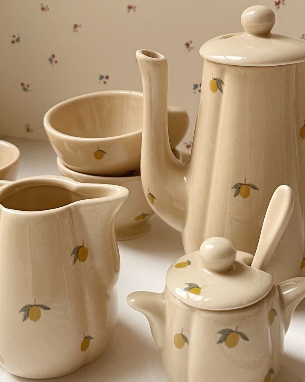 Ceramic Tea Play Set - Lemon