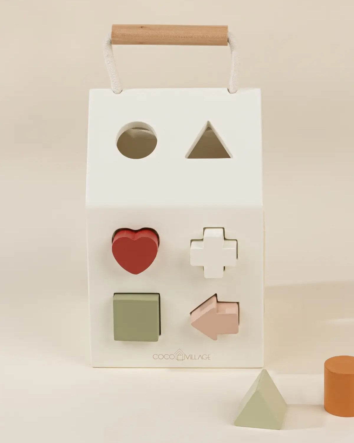 Coco Village | Wooden Shape Sorter House