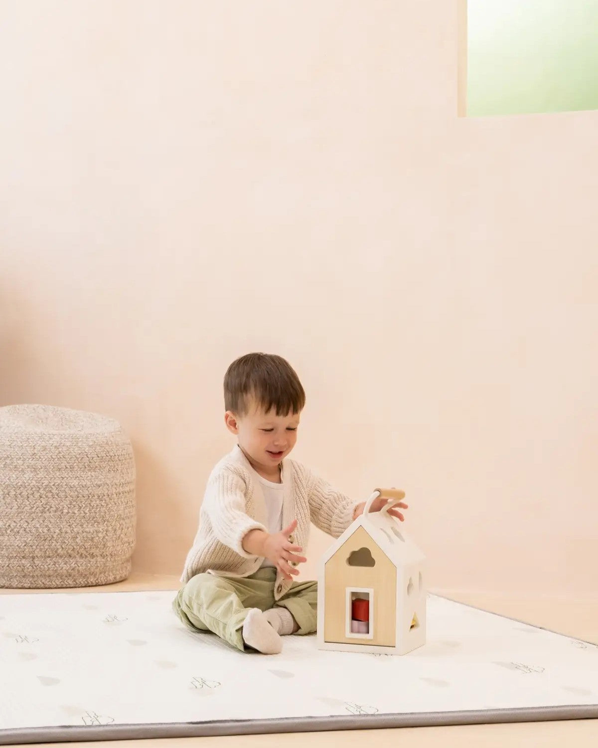 Coco Village | Wooden Shape Sorter House