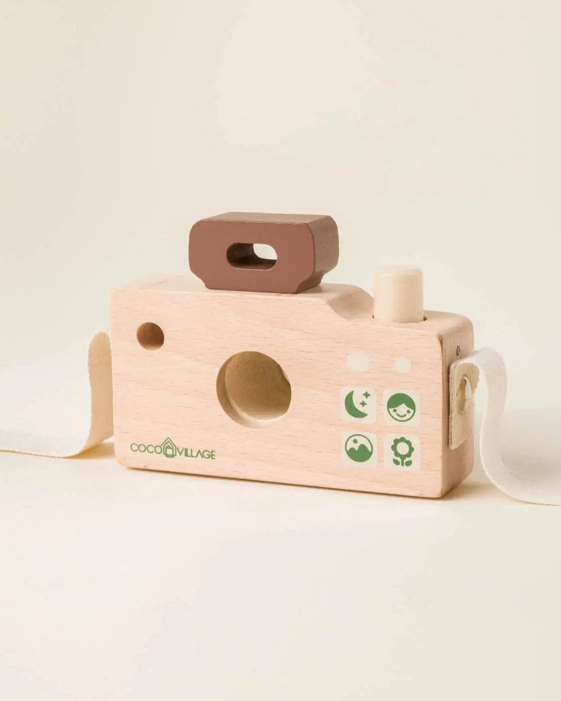 Coco Village | Wooden Toy Camera with Bag
