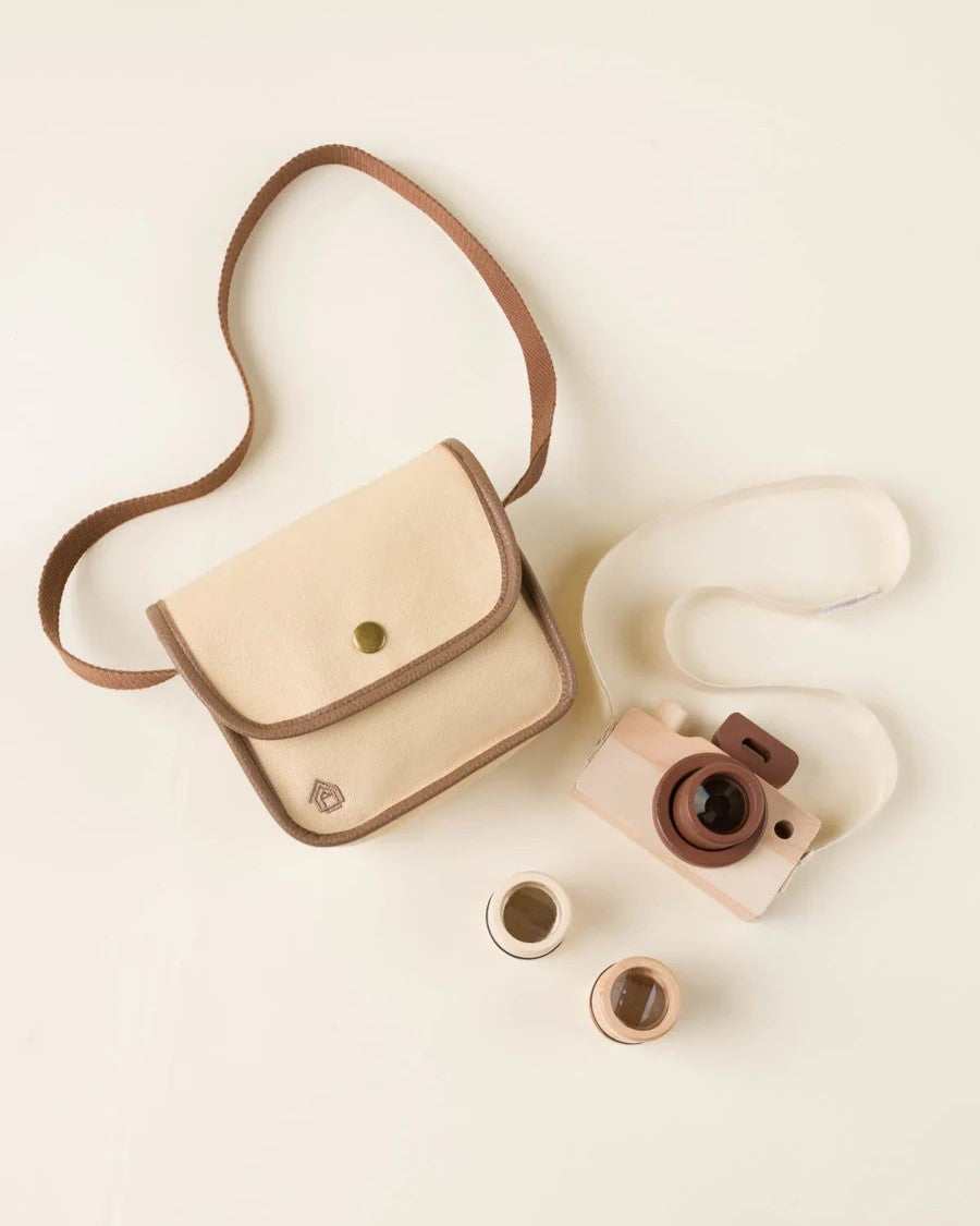 Coco Village | Wooden Toy Camera with Bag