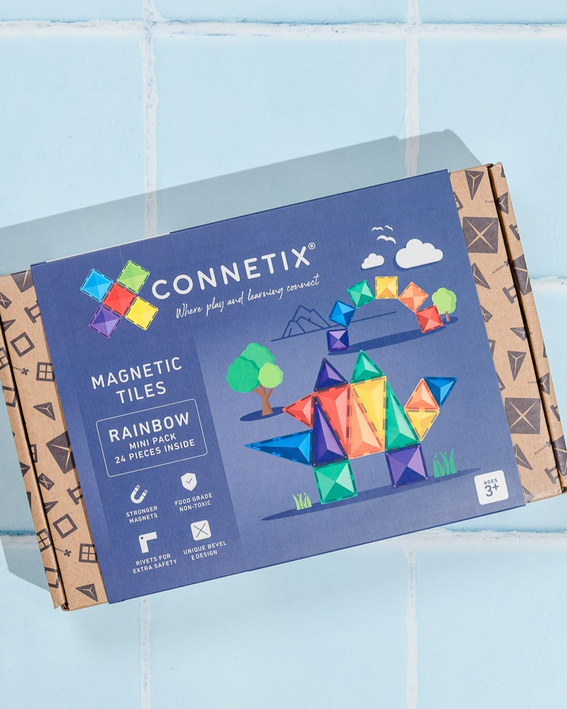 Connetix Tiles RAINBOW 24 Piece Mini Pack