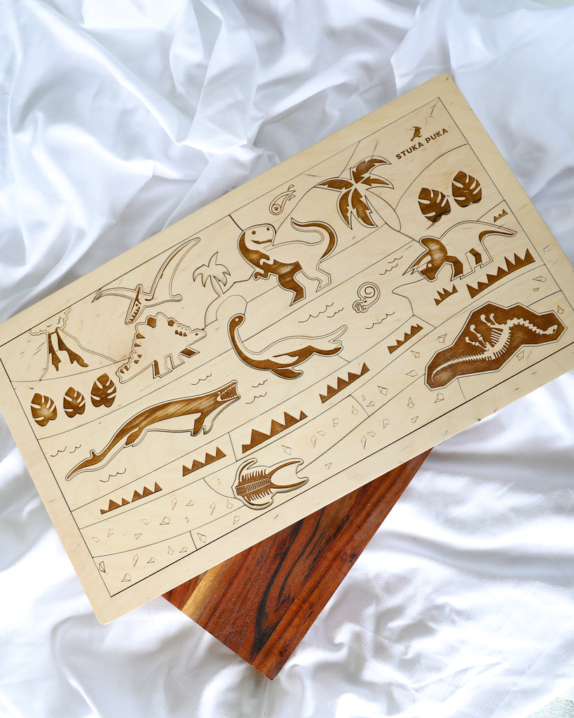 Dino World Wooden Puzzle