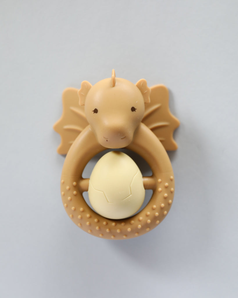 Dragon Egg Teether - Almond