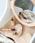 Wooden Toy Vanity Table - White