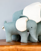 Hand-made Elephant Toy | Teal