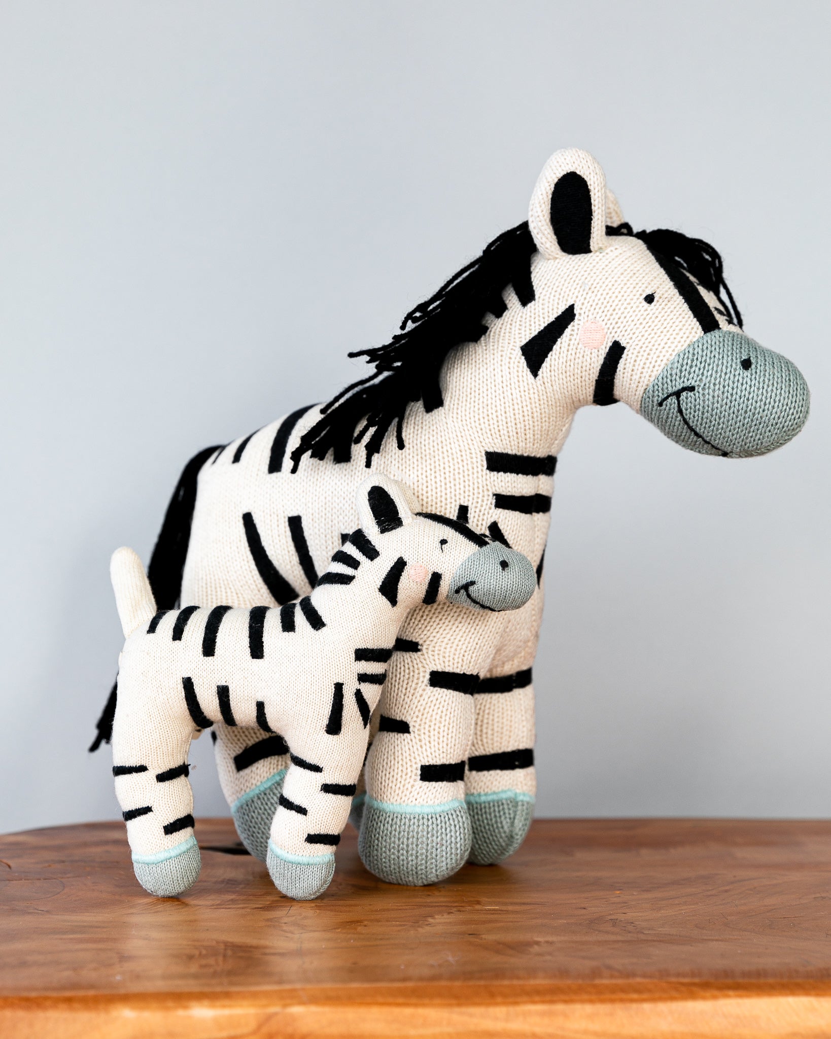 Hand-made Zebra Toy