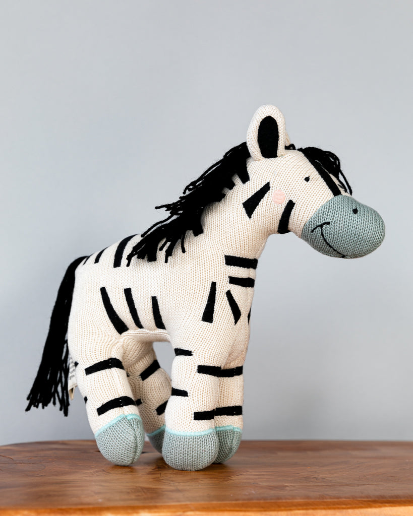 Hand-made Zebra Toy