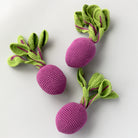 Handmade Beetroot Rattle, Play Food