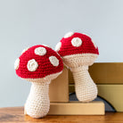 Handmade Mushroom Rattle, Play Food