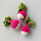 Handmade Radish Rattle, Play Food