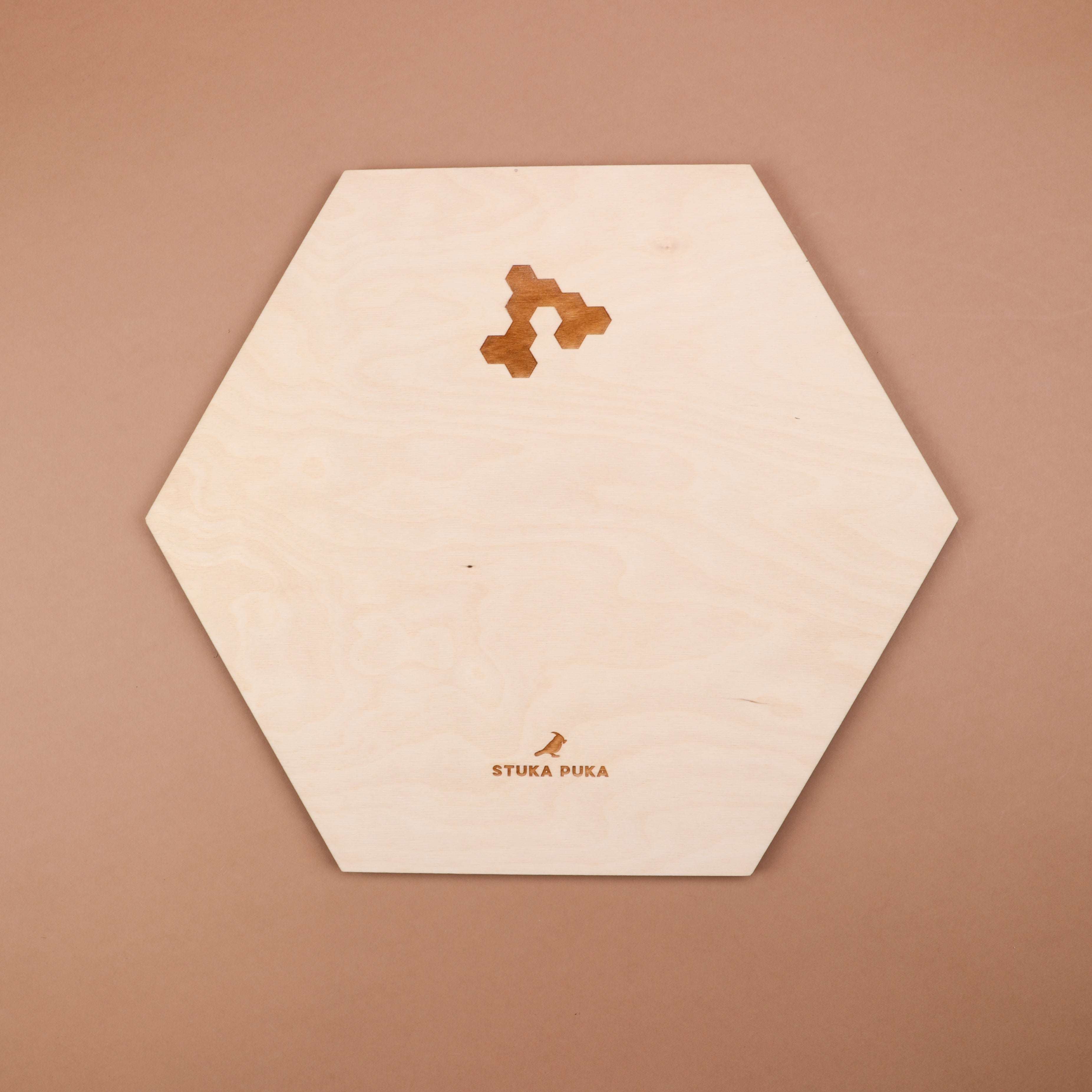 Honeycomb Brain Teaser Wooden Puzzle - 48pc