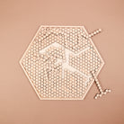 Honeycomb Brain Teaser Wooden Puzzle - 48pc