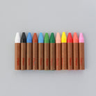 Kitpas Large Art Stick Crayons - 12 colors