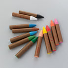 Kitpas Large Art Stick Crayons - 12 colors