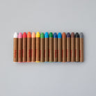 Kitpas Medium Art Stick Crayons - 16 colors