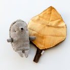 Maileg Baby Hedgehog in Leaf