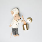 Maileg | Chef Mouse with Soup Pot and Spoon