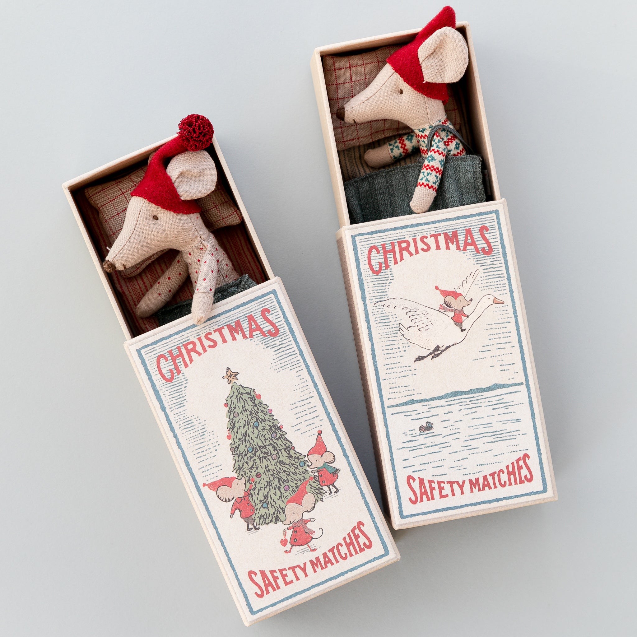 Maileg | Christmas Mouse in Matchbox