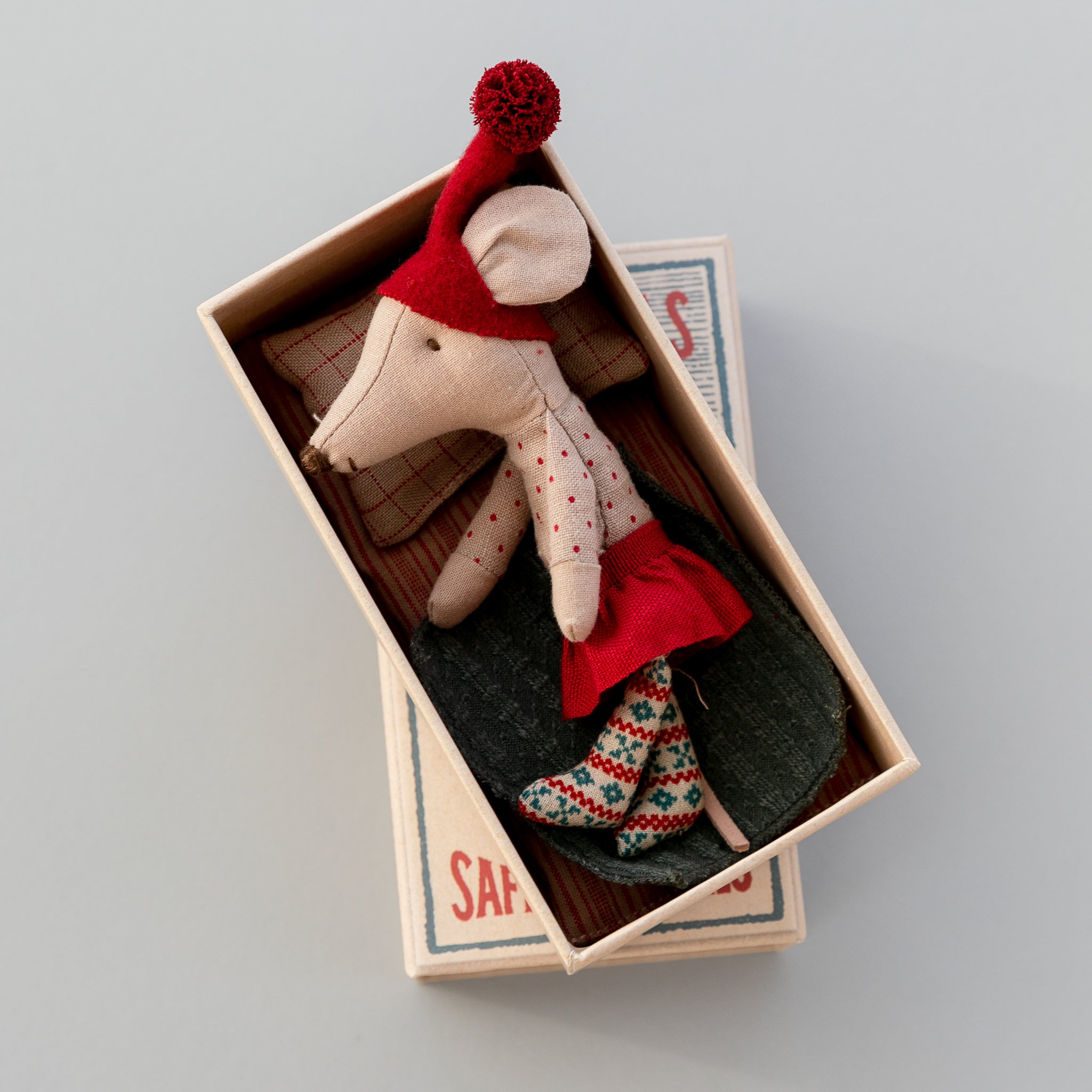 Maileg | Christmas Mouse in Matchbox