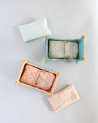Maileg | Miniature Cradle, Baby Mouse - Rose
