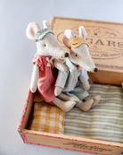 Maileg | Mom and Dad in Cigarbox