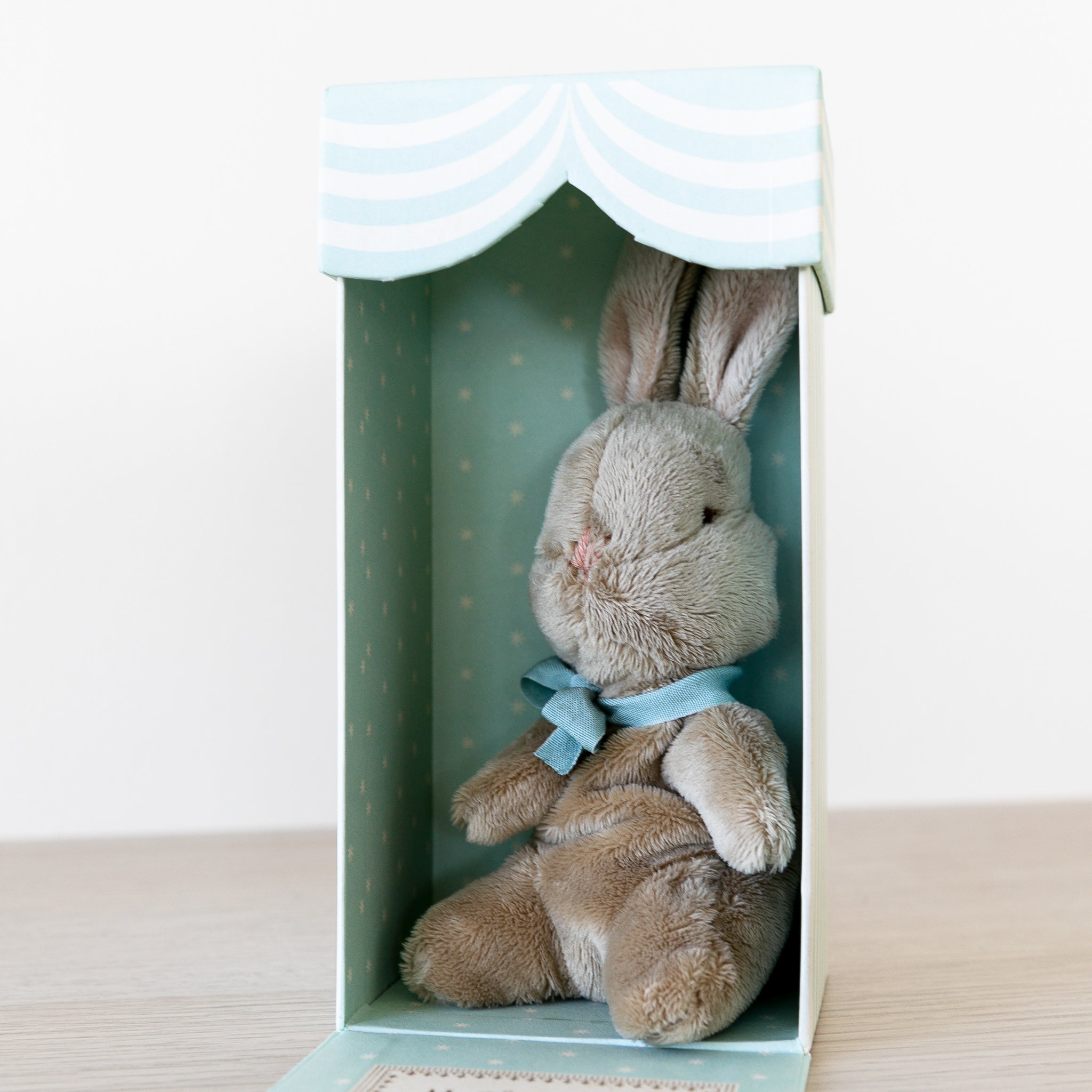 Maileg My First Bunny in Box - Blue