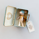 Maileg Superhero Mouse, Little Brother in Suitcase