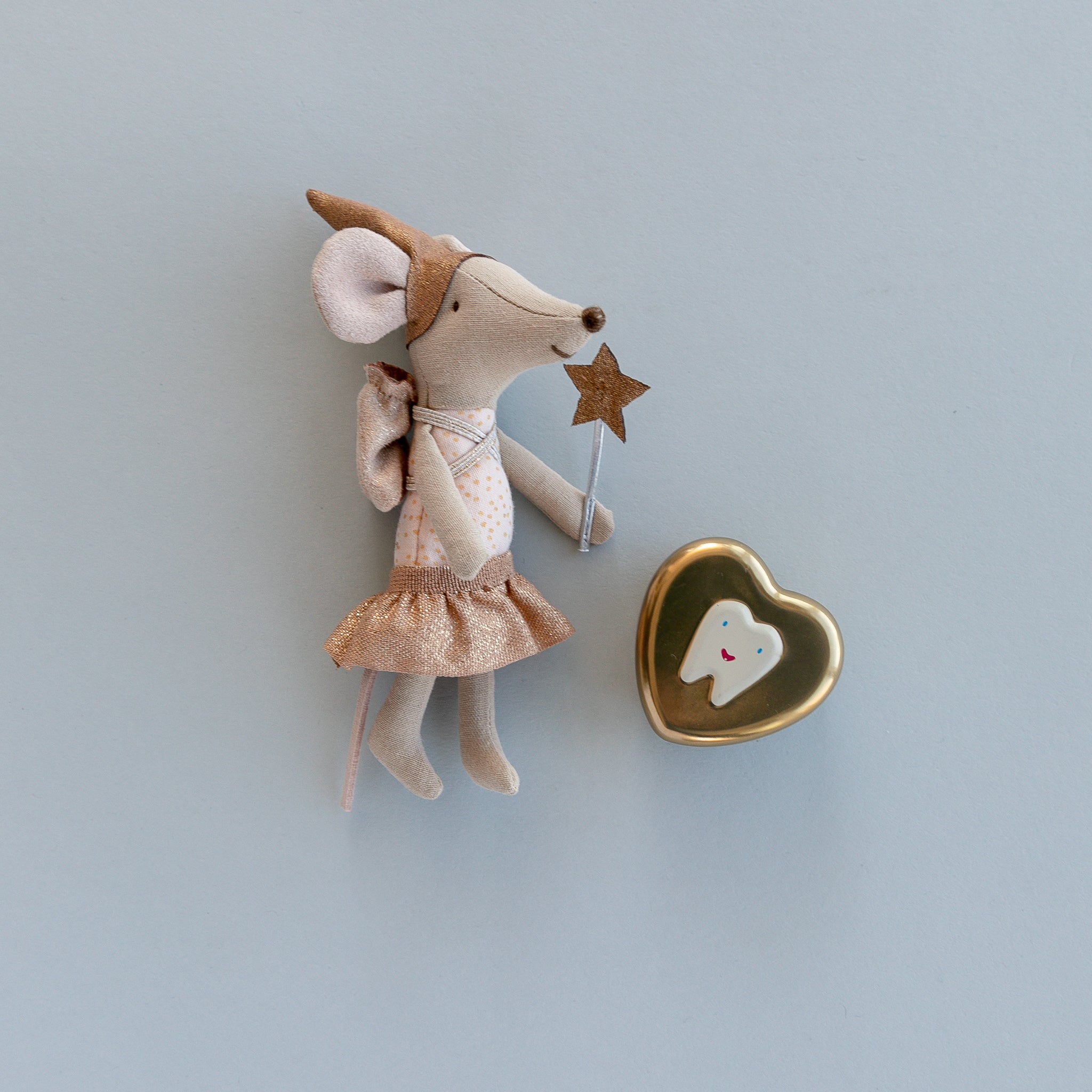 Maileg Tooth Fairy Big Sister Mouse in Matchbox