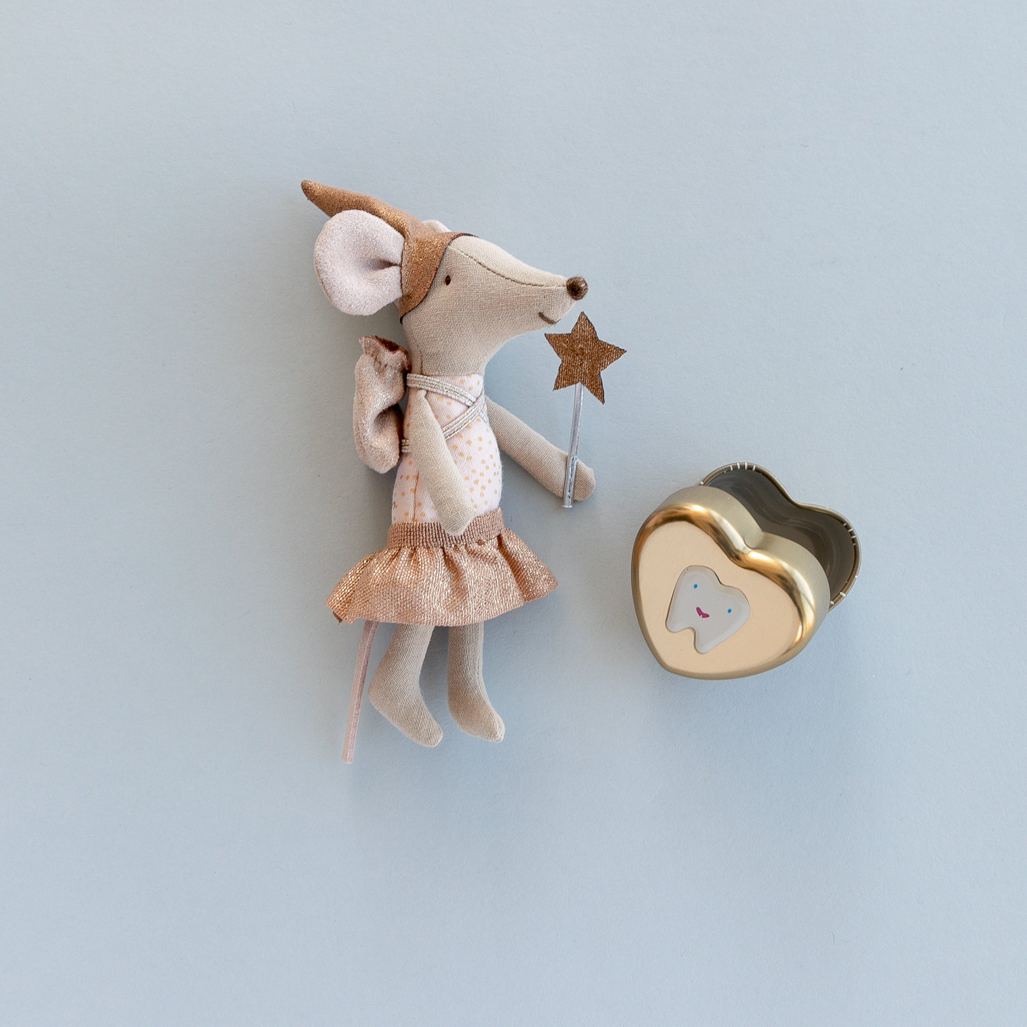 Maileg Tooth Fairy Big Sister Mouse in Matchbox