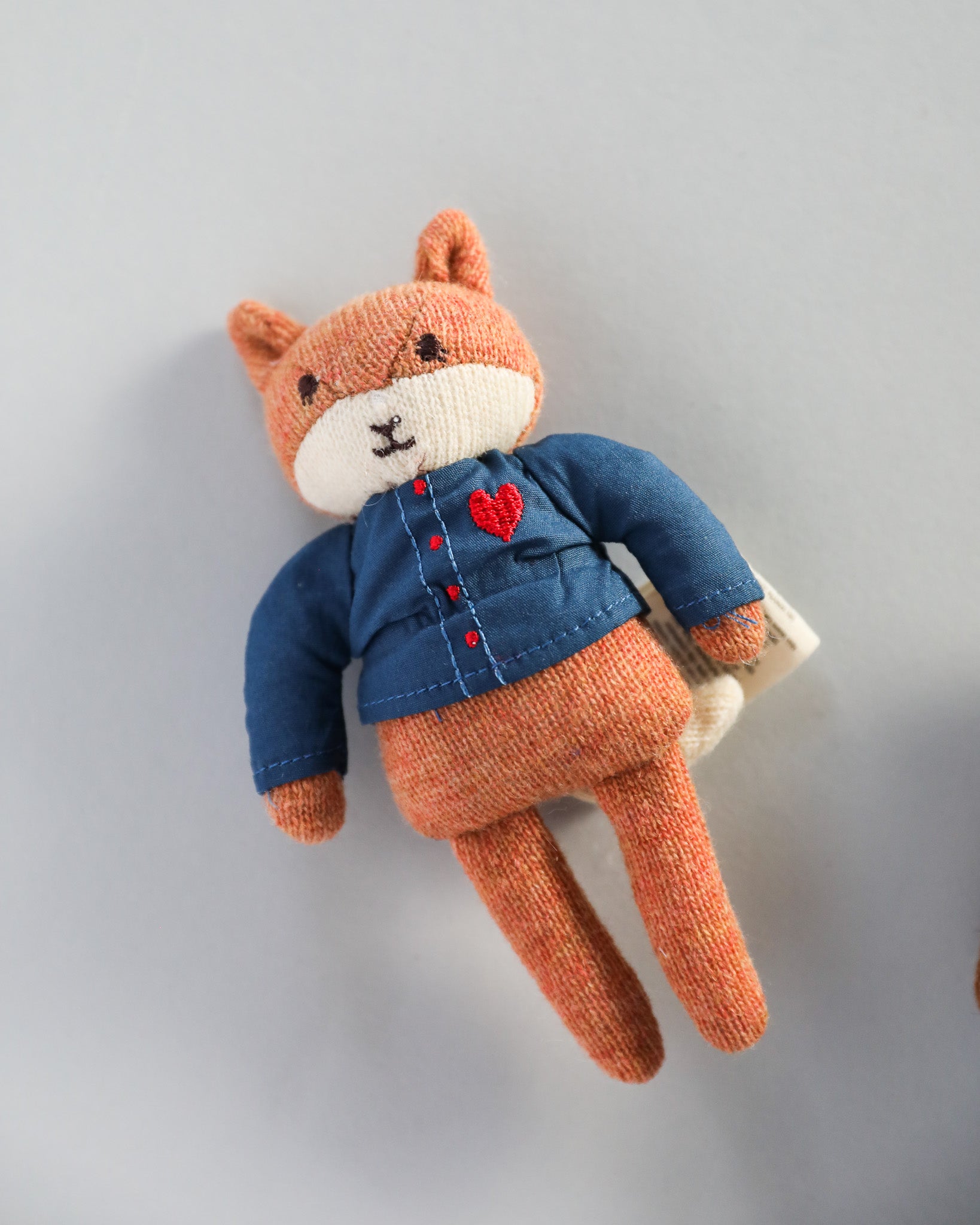 Mini Hand-Knit Foxy Friends (Pack of 2)