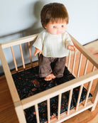 Minikane Doll Furniture | Baby Doll Playpen - Fox Print