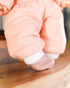 Minikane Doll Shoes | Baby Doll Slipper Socks - Blush