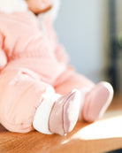 Minikane Doll Shoes | Baby Doll Slipper Socks - Blush