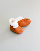 Minikane Doll Shoes | Baby Doll Slipper Socks - Brown